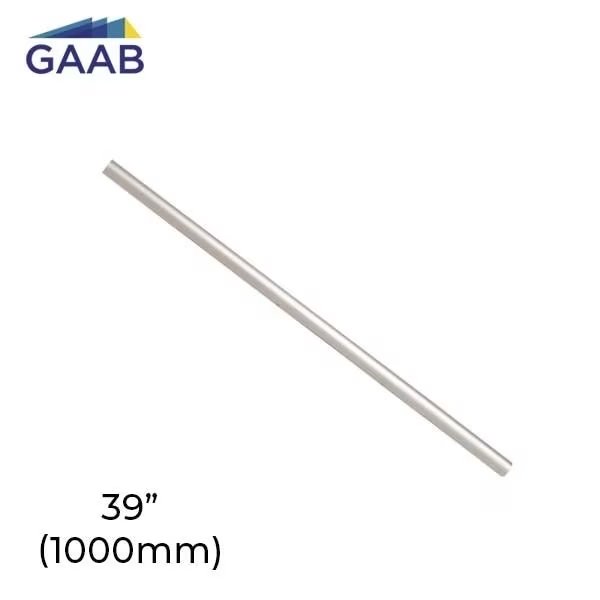 CROSSBAR TUBE /39” (1000 mm)/ GREY, Gaab, Mfr#: GAB-T005-4